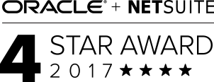 Oracle NetSuite 2017 4 Star Award