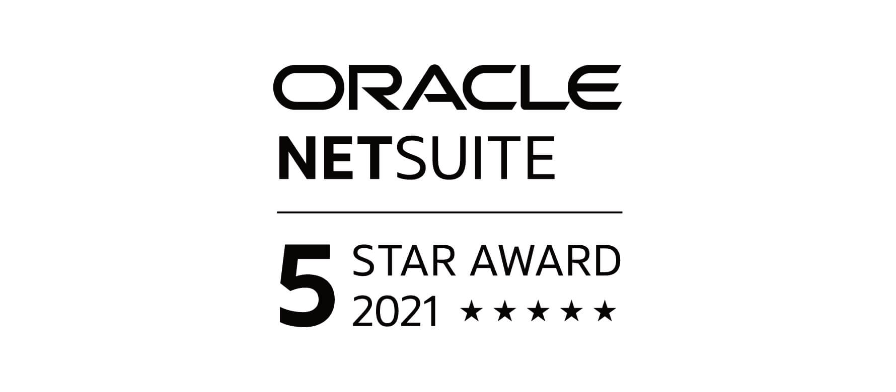 NetSuite 5 Start Award