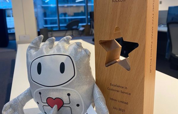 Introv gained the “Excellence in Customer Service” Recognition from Oracle NetSuite