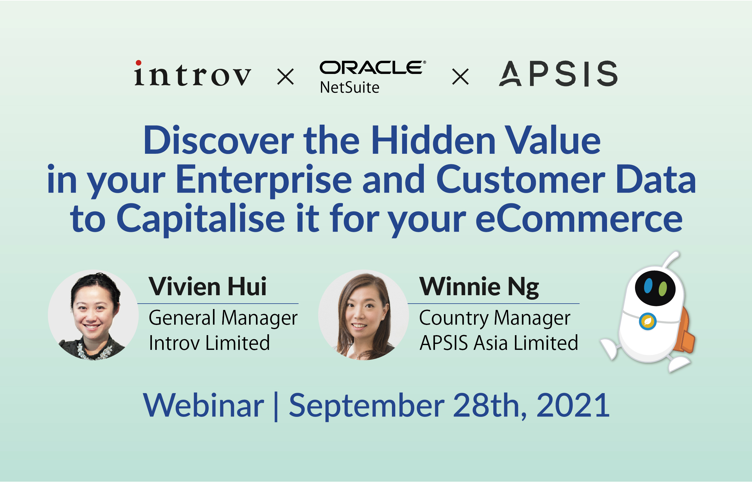 Webinar: Discover the Hidden Value in your Enterprise and Customer Data to Capitalise it for your eCommerce (September 28th, 2021)