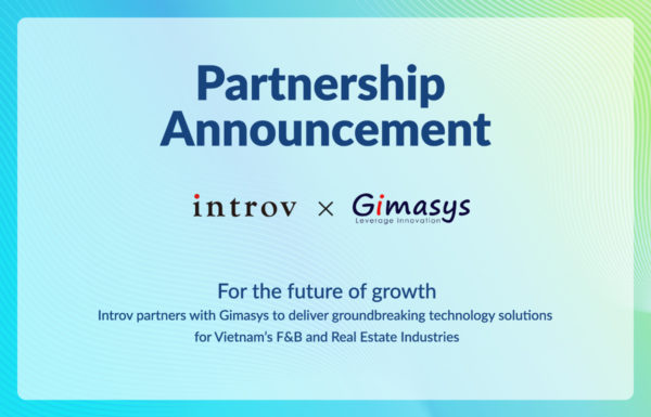Introv 宣布與 Gimasys Limited建立戰略合作夥伴關係