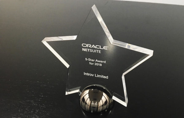 Introv becomes NetSuite 5 Star Award Partner
