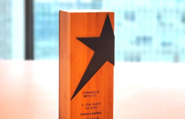 Introv gained Oracle NetSuite “5-Star Award” for 3 Consecutive Years