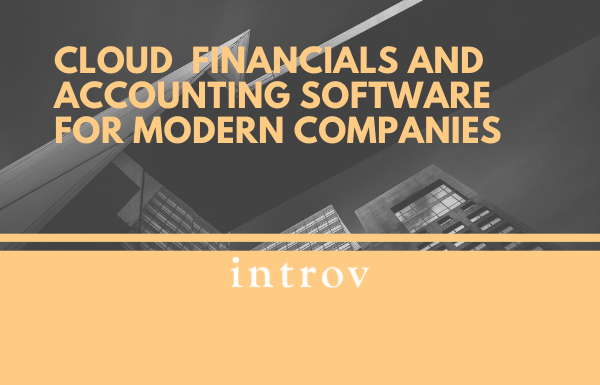 Cloud ERP financials and accounting software for modern companies