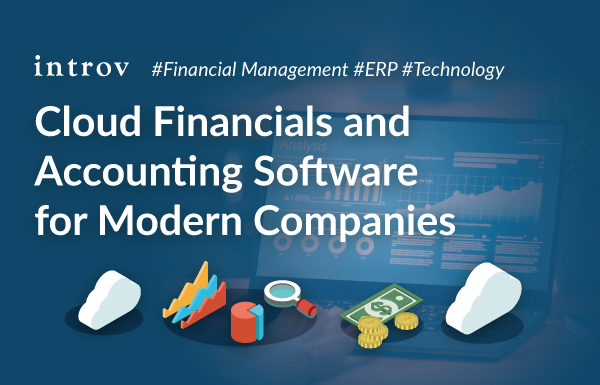 Cloud ERP financials and accounting software for modern companies