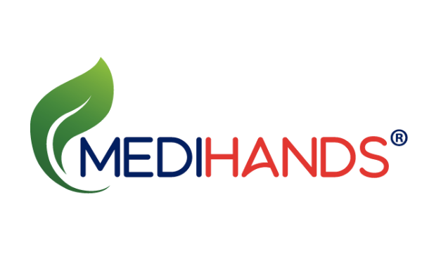 Medihands logo at Introv Oracle NetSuite