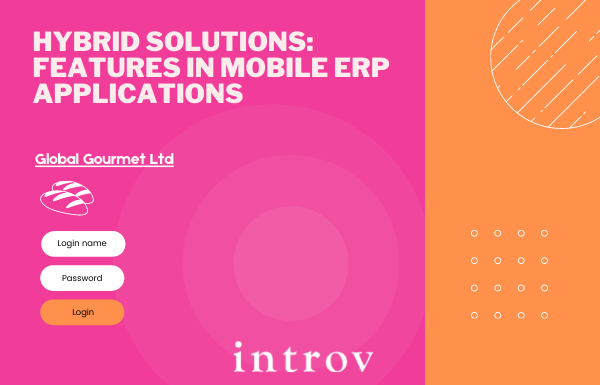 Retail/Food and Beverage/Wholesale Hybrid Solutions: Features in mobile ERP applications