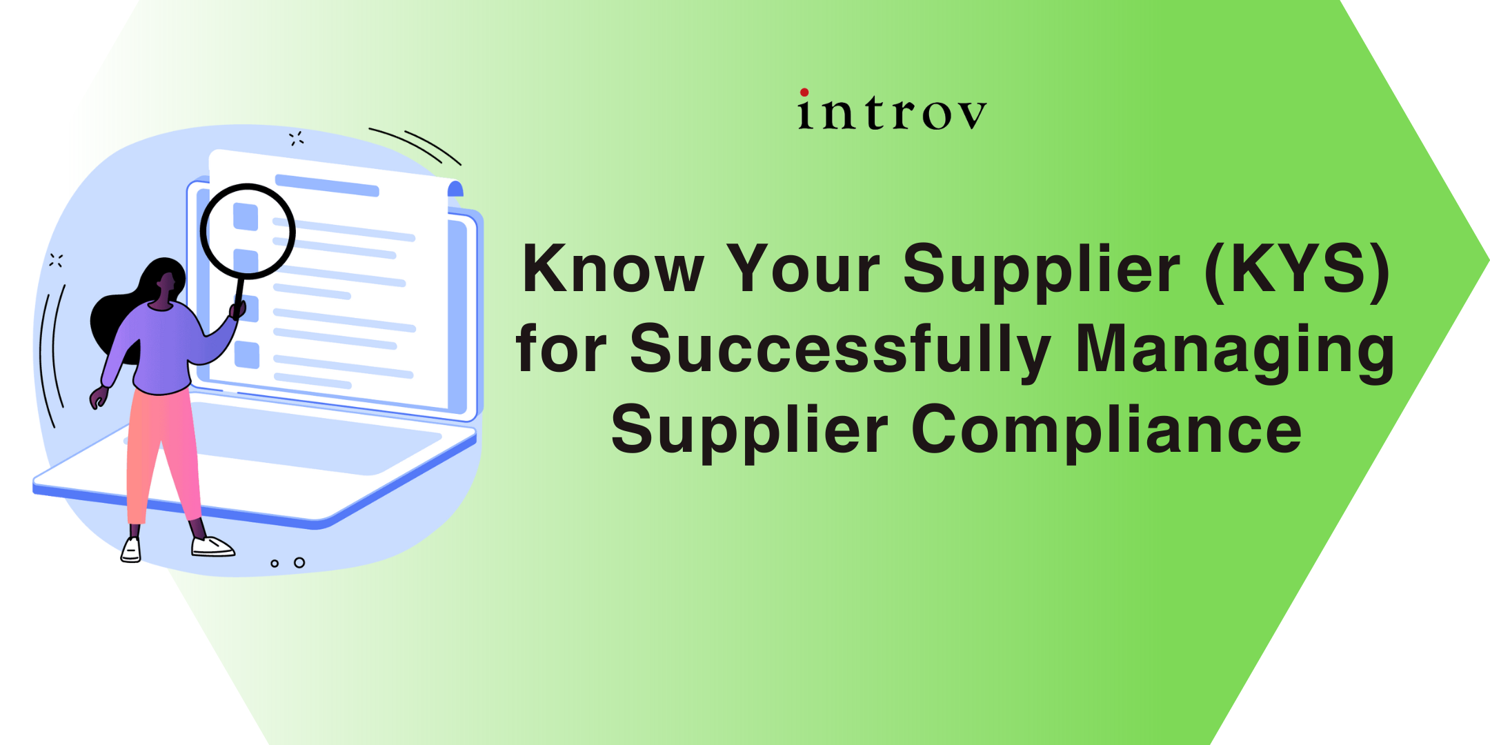 Download White Paper for Know Your Supplier (KYS) for Successfully Managing Supplier Compliance