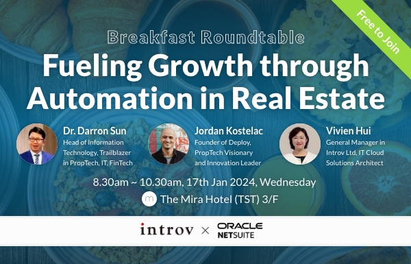 Breakfast Roundtable Fueling Growth through Automation in Real Estate (17 Jan 2024)