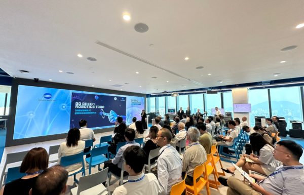 Participated in GS1 HK “GO GREEN ROBOTICS TOUR” Event Today