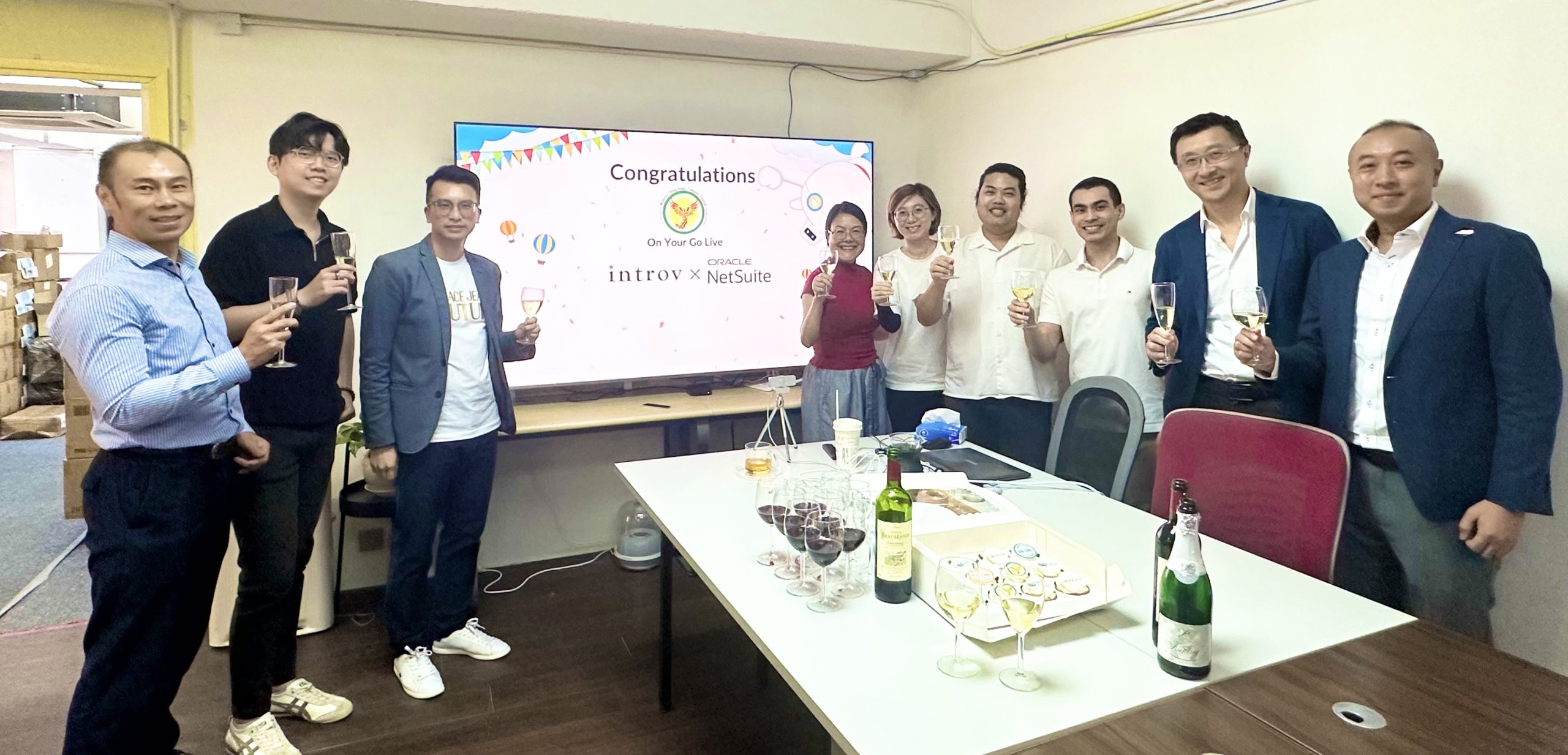 Celebrating Mediline Successful Go-Live with Introv & Oracle NetSuite