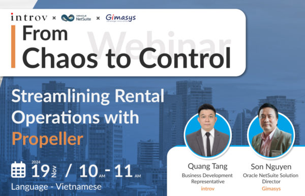 Vietnam Webinar: From Chaos to Control: Streamlining Rental Operations with Propeller (19th Nov 2024)