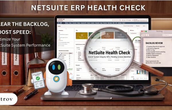 NetSuite ERP Health Check | Clear the Backlog, Boost Speed: Optimize Your NetSuite System Performance